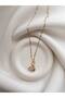 Steel Chain Necklace - Pink Heart Turtle Necklace - Steel Necklace