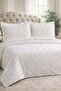 Chenille Textured Luxury Bedspread Set 240X260 cm – 2 Pillowcases 55X70