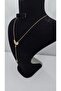 Stainless Steel Winged Infinity Themed Star Pointed Zircon Stone Y Model Necklace - 4