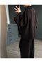 Wide Sleeve Cut-Out Knitwear Set - 5