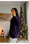 Alisa Patterned Long Knit Sweater - 7