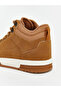 Brown Boy's Lace-Up High-Top Sneakers - 5