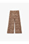 Baby Girl Tracksuit Bottom 6Wmg40111Ak Beige Patterned - 2