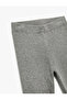Viscose Blend Ribbed Slim Fit Basic Knitwear Trousers - 3