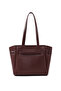 Bordo Shk265 Faux Leather, Single Compartment with Zipper, Belt Detailed Hand, Arm and Shoulder Bag - 3