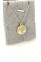 316L Steel Sun Plate Model Gold Steel Necklace Non-Tarnish -45