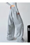 Women's High Waist Loose Leg Sweatpants - 3