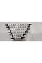 Modern Polymer 2 Pcs. 128 mm Black Luxury Furniture Cabinet Drawer Handles Rivet-Bead Handle - 3