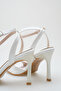 Women's Ankle Strap High Heel Shoes - 5
