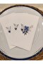 Presentation Napkin |   Blue Floral Pattern |   Napkin for Birthdays and Special Occasions