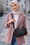 Black Women's Crossbody Daily Bag – Multi-Compartment Adjustable Strap - 8