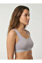 Stone Gray Sports Bralet Stone Gray - 4