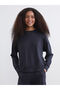 I Zero Roba Collar Loose Fit Women's Sweatshirt from Freezen Store
