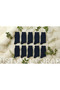 Pack of 10 Unisex Cotton Socks - Soft, Flexible, Anti-Sweat, Daily Use, Navy Blue - 2