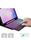 Touchpad Folio Tablet Cover with S-Pen Holder - Wireless Keyboard Case for Galaxy Tab S11 11", Black - 3