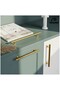 Best handle luxury country kitchen furniture cabinet drawer pull matte gold 96mm