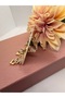 Zircon Stone Baguette Sliced Model Steel Earrings - 2