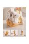 Multifunctional Brush, Flippy, Foldable, Triangular, 15 x 3.5 x 5.8 cm, Orange - 3