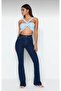 Dark Blue High Waist Comfort/Flexible Spanish Paca Flare Jeans