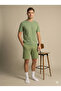 Stretch Fabric Jersey Capri Pocketed Unisex Pajama Set
