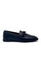 Bow Detailed Casual Women's Ballerina Flats Black - 3