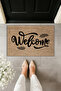 Modern Digital Printing Doormat - Leaf Welcome Doormat - Front Door Mat 70X45Cm - 2