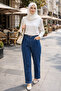 Women's Ankle Length Jeans 01 Denim - 4