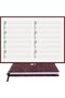 Guitar Note Book with Treble and Bass Clefs 100% Handmade, Hand Stitched, 2026 Collection –Coated Leather Bound–A/5