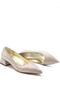 Biella Women's Short Heeled Shoes Gold - 4