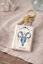 Mini Notebook Keychain with Zodiac Sign Design – Capricorn (Capricorn) - 2