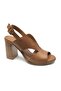 Drion Genuine Leather Comfort Orthopedic Women's Sandals Taba - 2