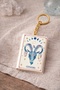 Mini Notebook Keychain with Zodiac Sign Design – Capricorn (Capricorn)