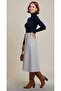 Thessaloniki Monga Winter Midi Long Casual Stylish Skirt - 4