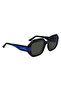 6124S Black 001 5322 Sunglasses - 3