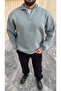 Oversize Three Thread Raised Sweatshirt - 2
