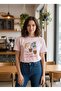 Fun Coffee Printed , Relaxed Fit White T-Shirt. Casual Wear T-Shirt