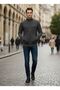 Men's Pocketed Plus Size Knitwear Cardigan - 2