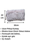 Women's Pink Long Furry Plush Chain Strap Shoulder & Hand Bag – Zippered Lining (32X20 cm) - 7