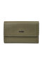 Genuine Leather Khaki Stylish Wallet - 2