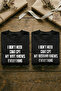 I Don'T Need Chatgpt Printed Unisex Oversized Crew Neck Sweatshirt Lover Couple Combination (Set of 2)