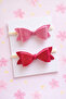 Sparkle Hearts Glitter Baby Bandana – Party & Everyday Hair Accessory