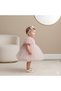 Baby Girl Party Dress Birthday Dress with 3D Floral Tulle - 3