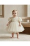 Baby Girl Party Dress Birthday Dress with 3D Floral Tulle - 2
