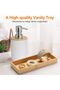 6 Pcs Bathroom Accessories Set, Toilet Brush, Soap Dispenser, Toothbrush Holder, Cup, (White R) - 6