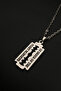 Peaky Blinders Razor Necklace with Steel Chain - 2