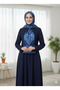 Premium Lux Original Ethnic Pattern Shawl (Voile Silk, 1St Grade) Classy, Lightweight, Comfortable, Stylish, Islamic Clothing) - 6