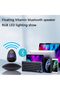 Magnetic Suspension Light Bulb with UFO Base, Levitating Wireless Speaker and RGB Light - 3