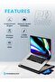 Multifunctional Pro Hub with Laptop & Phone Stand - 3