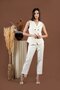 Luxe White Waist Coat and Pant Two Piece Set I Executive Edit - 3