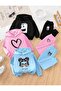 Girls' Six-Piece Three-Piece Set Hooded Tracksuit Set